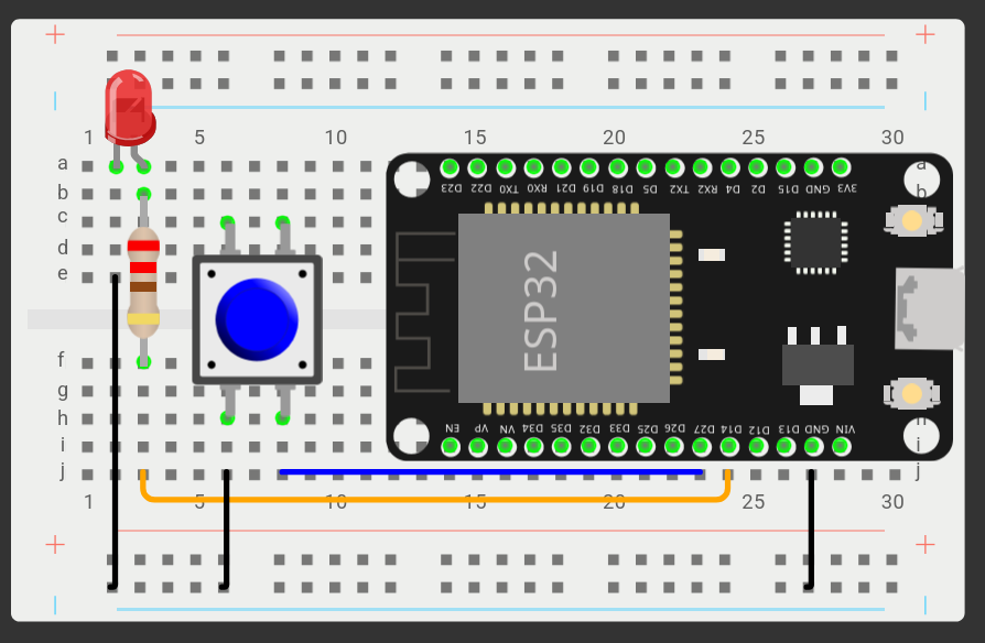 Aufbau für Button LAB